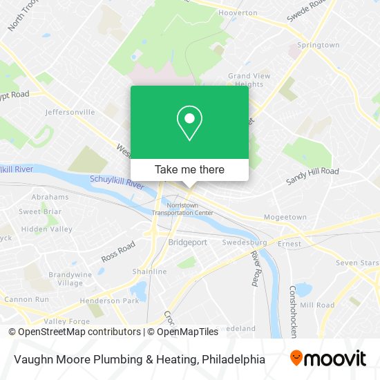 Vaughn Moore Plumbing & Heating map