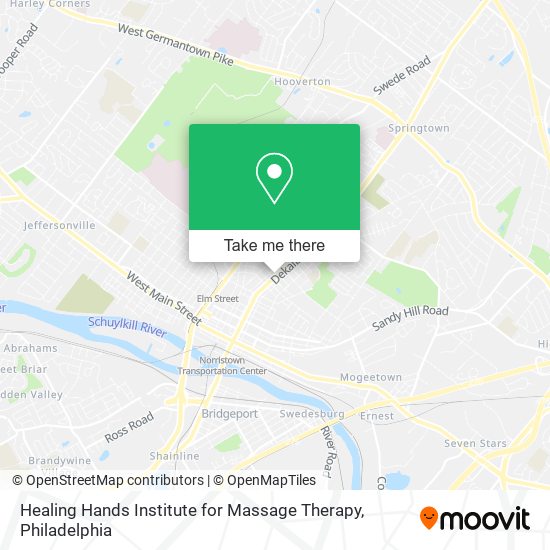 Healing Hands Institute for Massage Therapy map