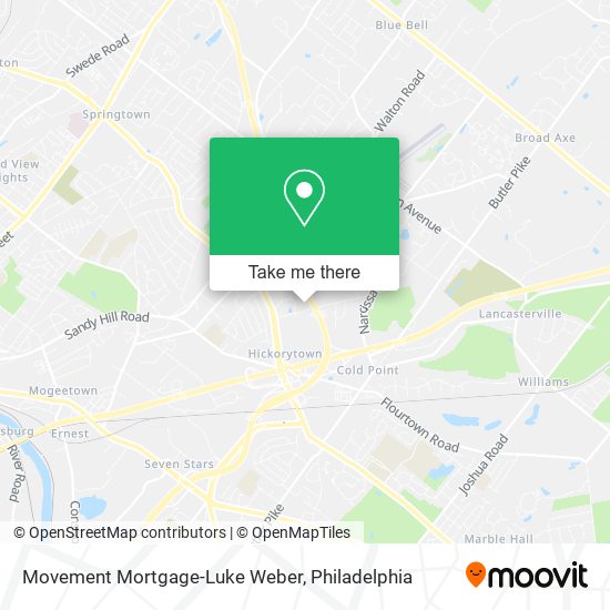 Movement Mortgage-Luke Weber map