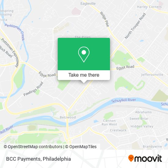 BCC Payments map