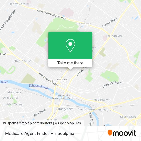 Medicare Agent Finder map