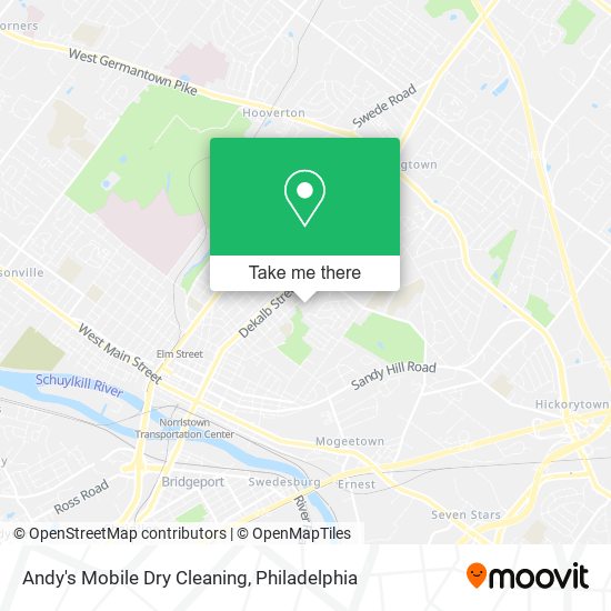 Mapa de Andy's Mobile Dry Cleaning