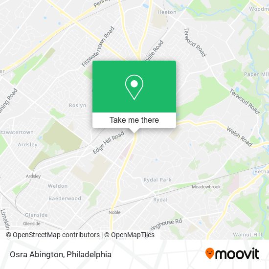 Mapa de Osra Abington