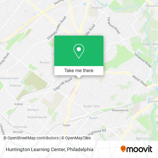 Mapa de Huntington Learning Center