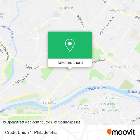 Credit Union 1 map