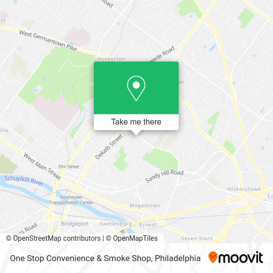 One Stop Convenience & Smoke Shop map