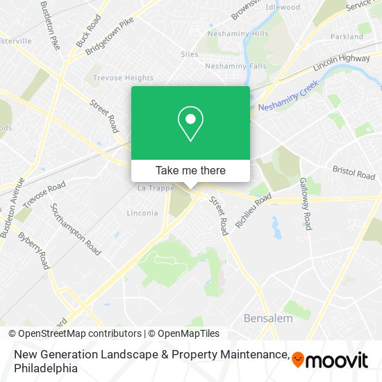 New Generation Landscape & Property Maintenance map