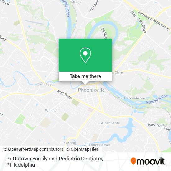 Mapa de Pottstown Family and Pediatric Dentistry