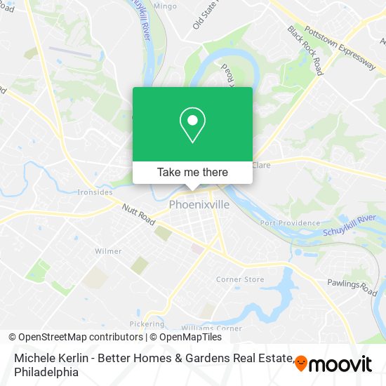 Mapa de Michele Kerlin - Better Homes & Gardens Real Estate