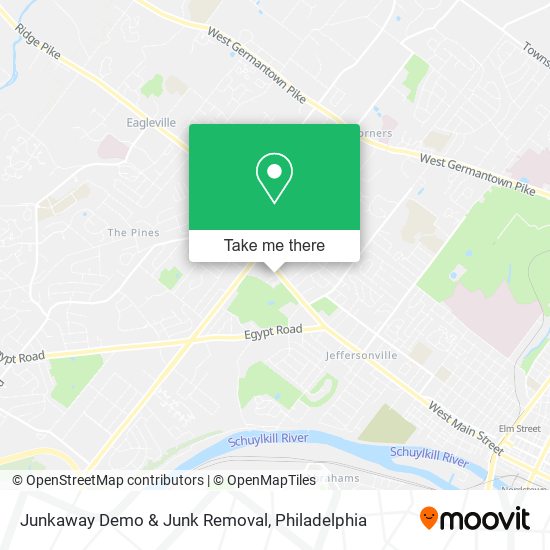 Junkaway Demo & Junk Removal map