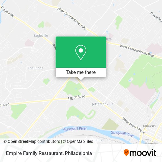 Empire Family Restaurant map