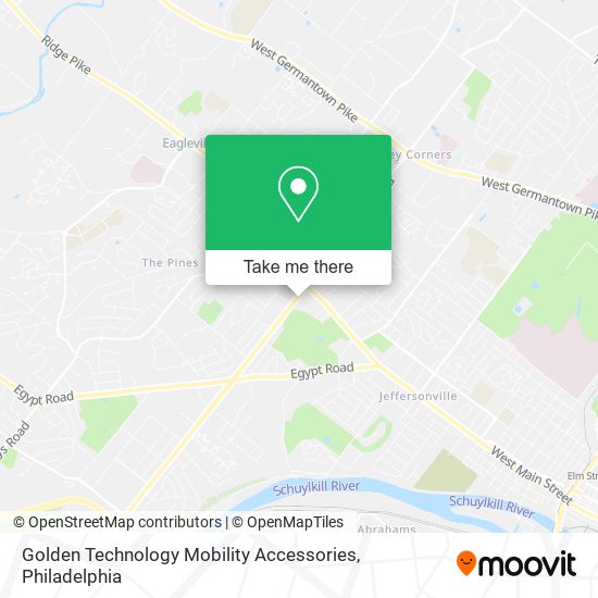 Mapa de Golden Technology Mobility Accessories