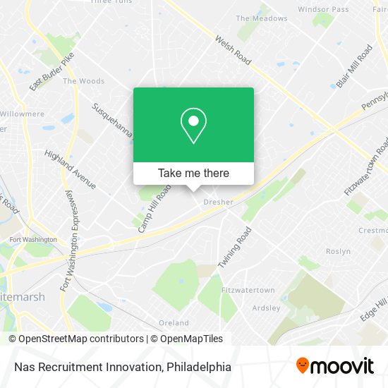 Mapa de Nas Recruitment Innovation