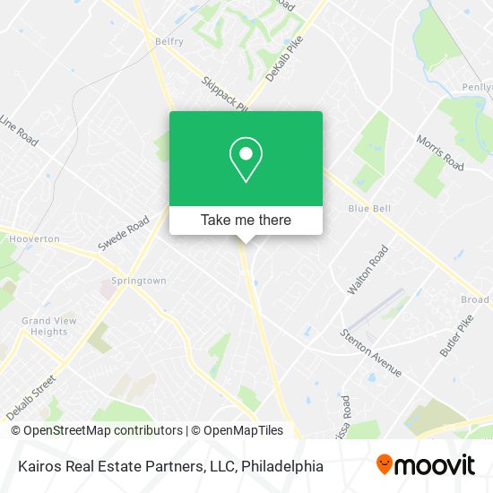 Kairos Real Estate Partners, LLC map