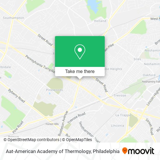 Aat-American Academy of Thermology map