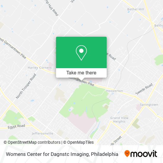 Womens Center for Dagnstc Imaging map