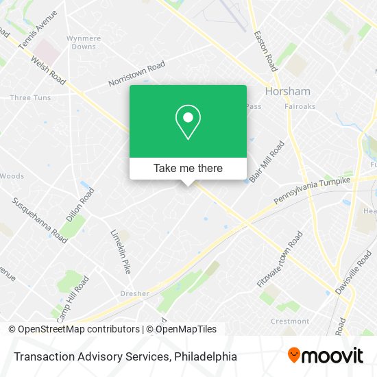 Transaction Advisory Services map