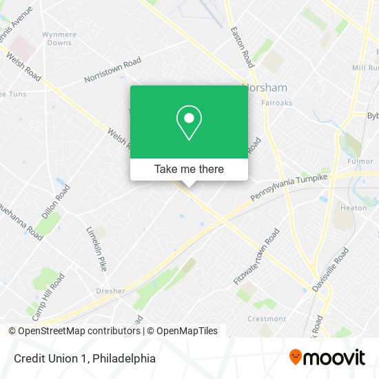 Credit Union 1 map