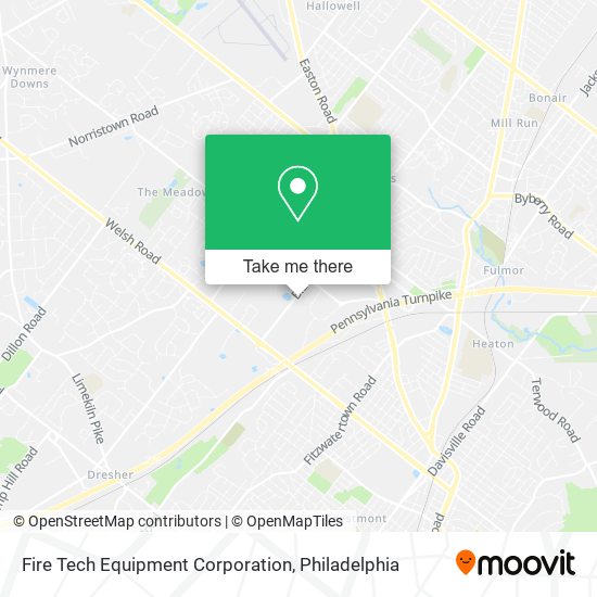 Fire Tech Equipment Corporation map