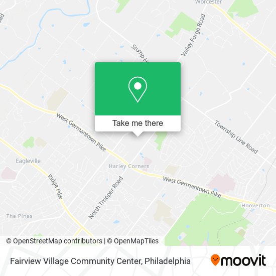 Fairview Village Community Center map