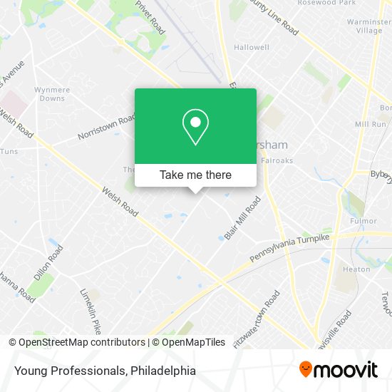 Young Professionals map