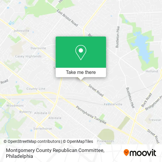 Montgomery County Republican Committee map