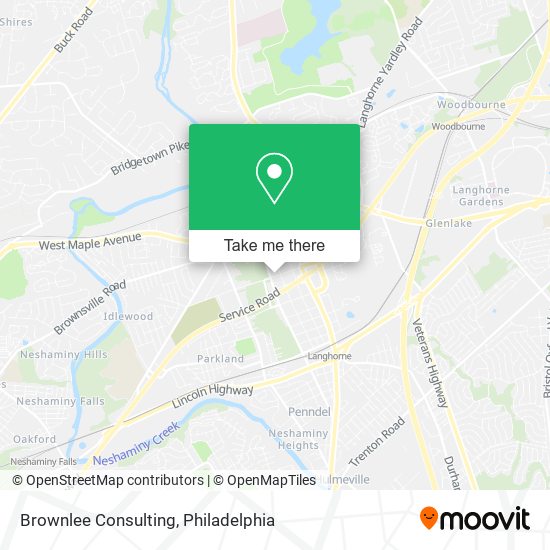 Mapa de Brownlee Consulting