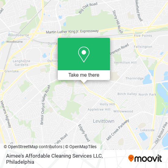 Aimee's Affordable Cleaning Services LLC map