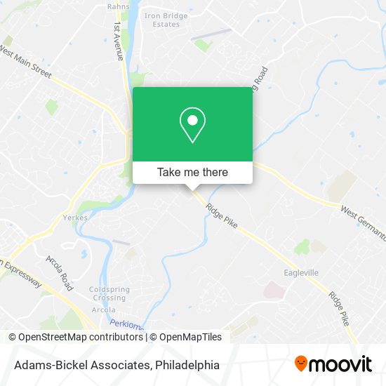 Adams-Bickel Associates map