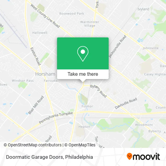 Doormatic Garage Doors map