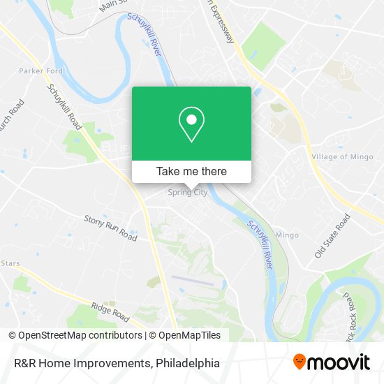 R&R Home Improvements map