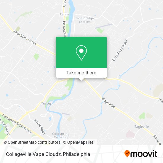 Collageville Vape Cloudz map