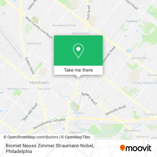 Mapa de Biomet Neoss Zimmer Straumann Nobel