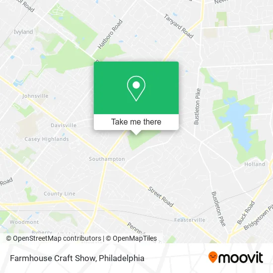 Farmhouse Craft Show map