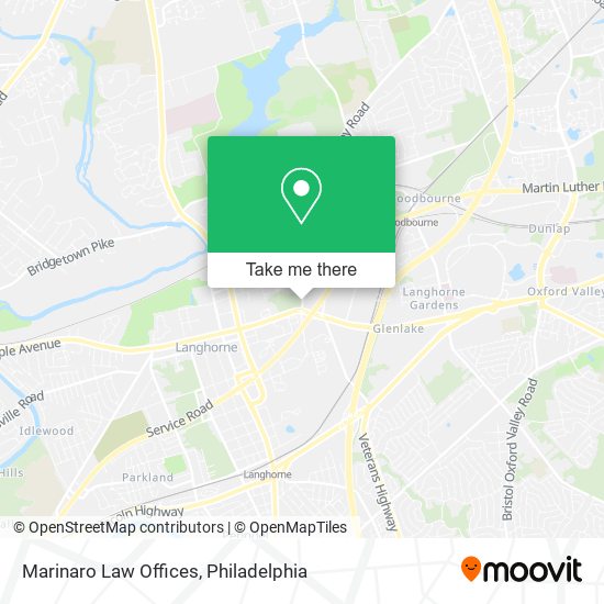 Marinaro Law Offices map