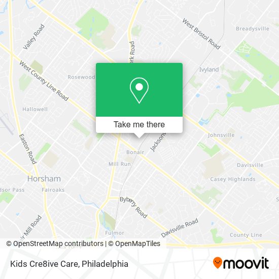 Kids Cre8ive Care map