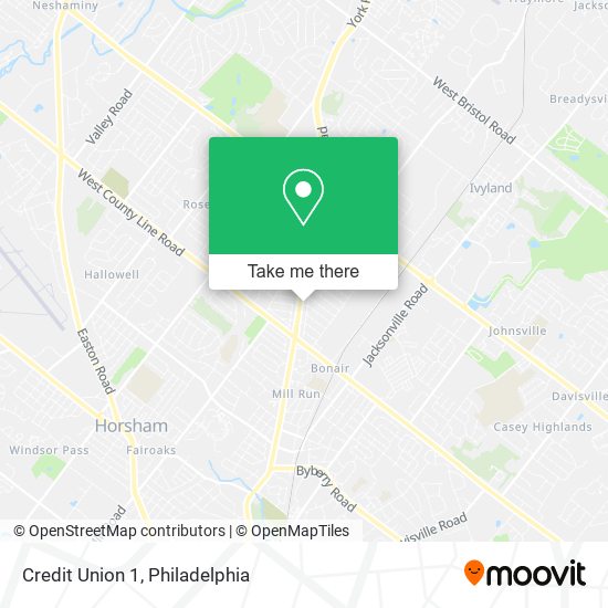 Credit Union 1 map