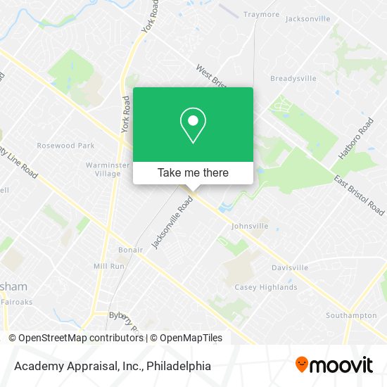 Mapa de Academy Appraisal, Inc.