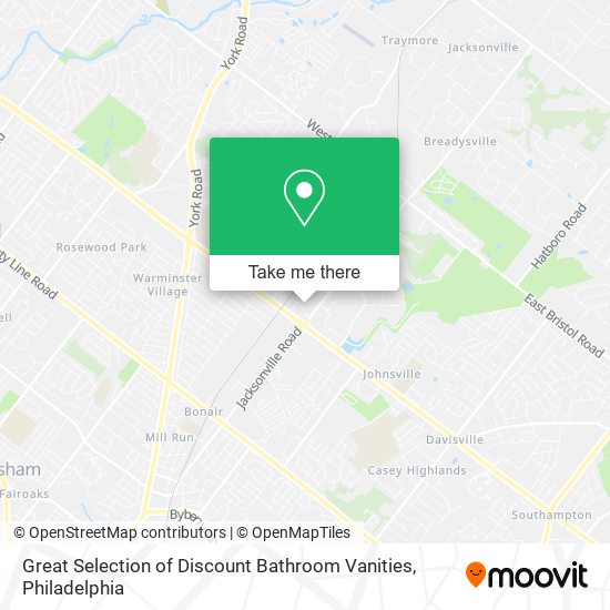 Mapa de Great Selection of Discount Bathroom Vanities