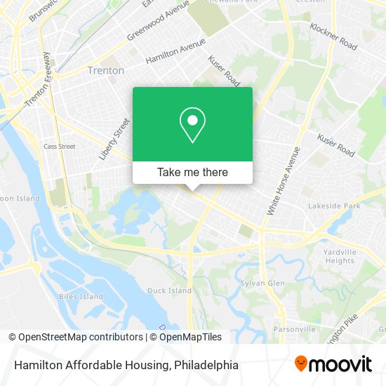Hamilton Affordable Housing map