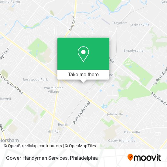 Mapa de Gower Handyman Services