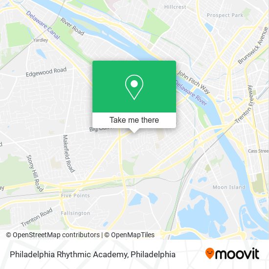 Philadelphia Rhythmic Academy map