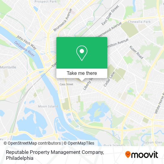Reputable Property Management Company map