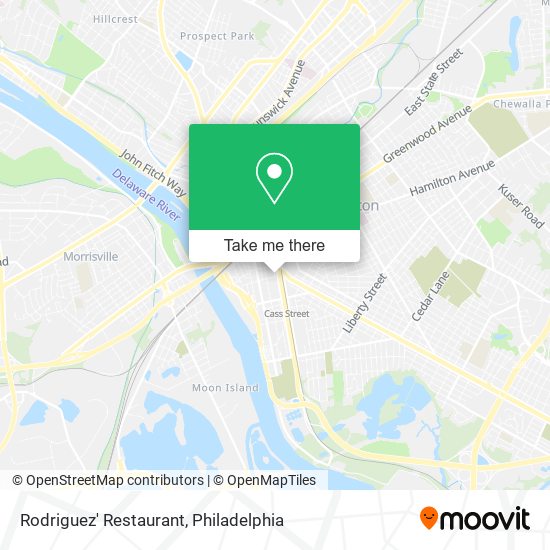 Rodriguez' Restaurant map