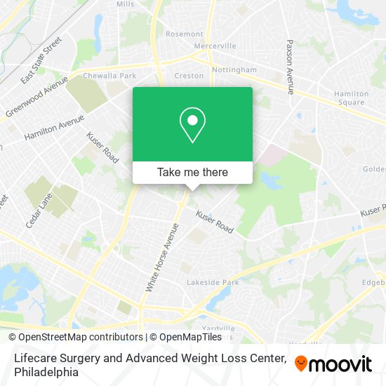 Mapa de Lifecare Surgery and Advanced Weight Loss Center