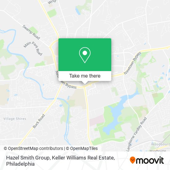 Hazel Smith Group, Keller Williams Real Estate map