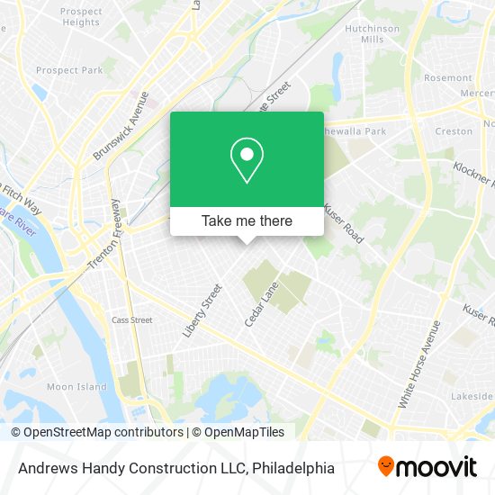 Andrews Handy Construction LLC map
