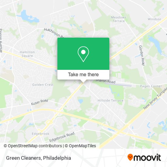 Green Cleaners map