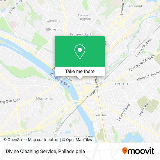 Mapa de Divine Cleaning Service