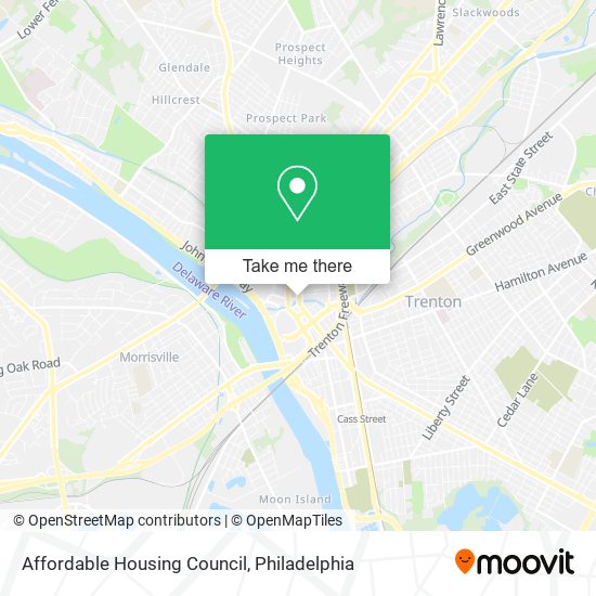 Affordable Housing Council map